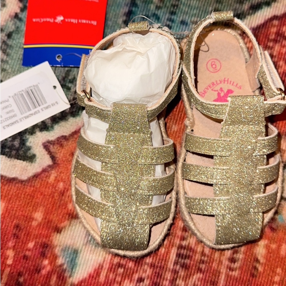 Beverly Hills Gold Sandals